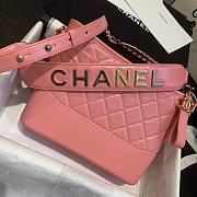 Chanel Gabrielle MM Pink Bag 24cm - 3