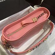 Chanel Gabrielle MM Pink Bag 24cm - 4