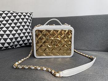 Chanel 21K Vanity Case Gold - 14.5×18.5×7.5cm