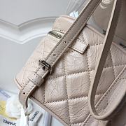 Chanel Calfskin PVC Quilted Backpack - 24x22x11cm - 5