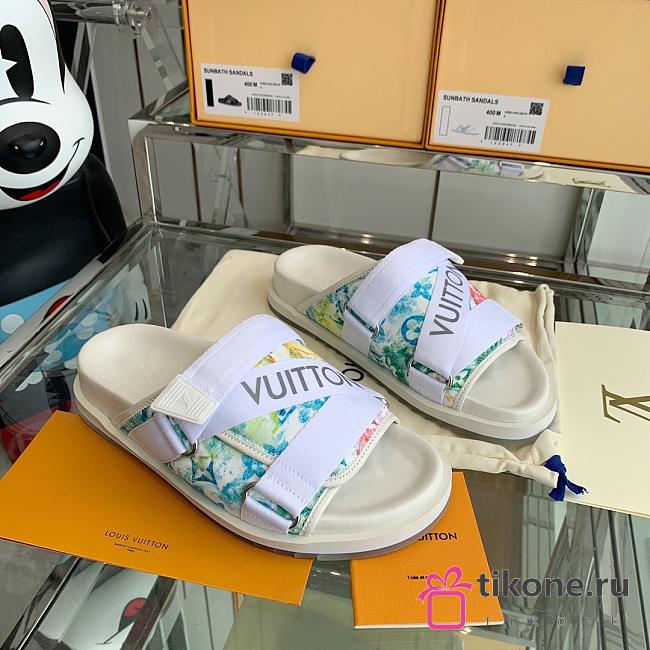 LV HONOLULU MULE 1A8K69 WHITE - 1