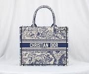 DIOR BOOK TOTE  JOUY EMBROIDERY 36.5cm - 1