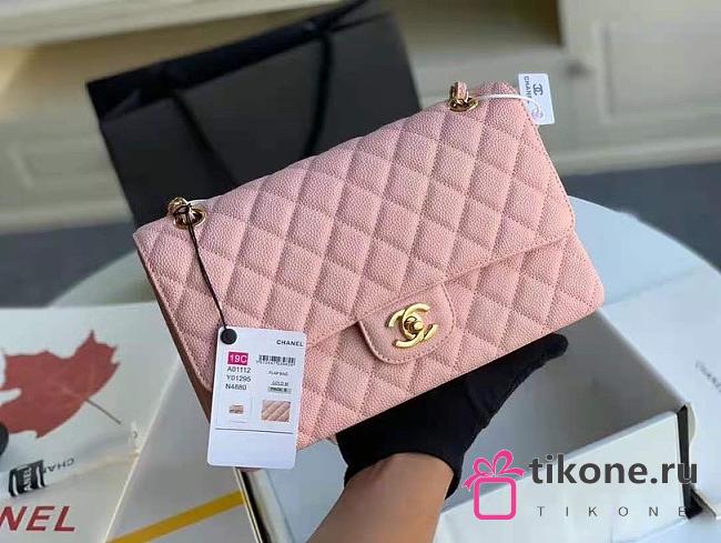 CHANEL Flap bag Caviar 25 CM A1112  - 1