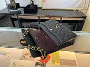 Chanel Flap Lambskin Leather Bag 25cm - 5