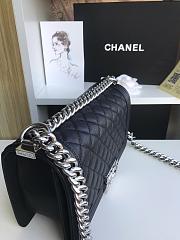 CHANEL Medium Boy Bag Calfskin 25CM - 4