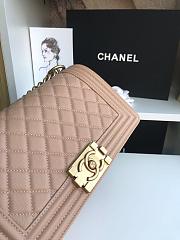 CHANEL Medium Boy Bag Calfskin 25CM  67086 - 5