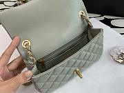 CHANEL FLAP BAG WITH BALL LAMBSKIN AS1787 20CM  - 2