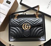 Gucci Marmont matelassé shoulder bag 26cm Black - 1