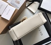 Gucci White Marmont Shoulder Bag 22cm  - 6