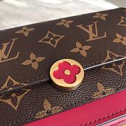 Louis Vuitton Flore Chain Wallet Cherry - 3