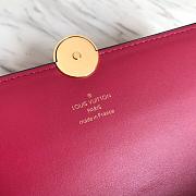 Louis Vuitton Flore Chain Wallet Cherry - 2