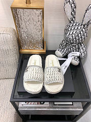 CHANEL SANDALS WHITE - 1