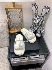 CHANEL SANDALS WHITE - 3