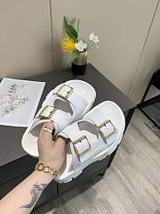 Gucci Slides White - 5