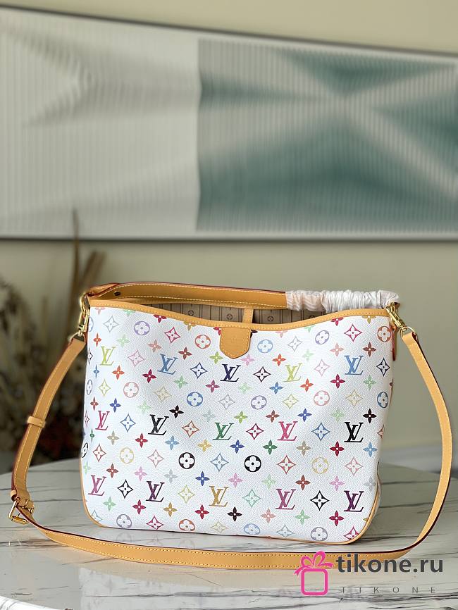 Louis Vuitton Graceful Small Shopping Bag White M40352 – 46×30×13 cm - 1