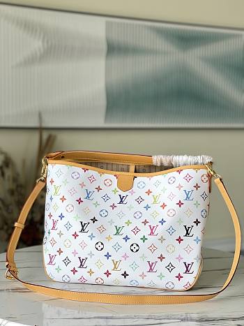 Louis Vuitton Graceful Small Shopping Bag White M40352 – 46×30×13 cm