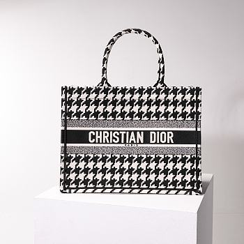 DIOR Book Tote Black 1286 36.5cm