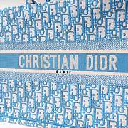 Dior Book Tote Blue 1286 36.5cm - 2