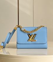  Louis Vuitton Twist M50282 Blue 23CM - 1