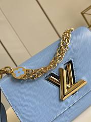  Louis Vuitton Twist M50282 Blue 23CM - 6