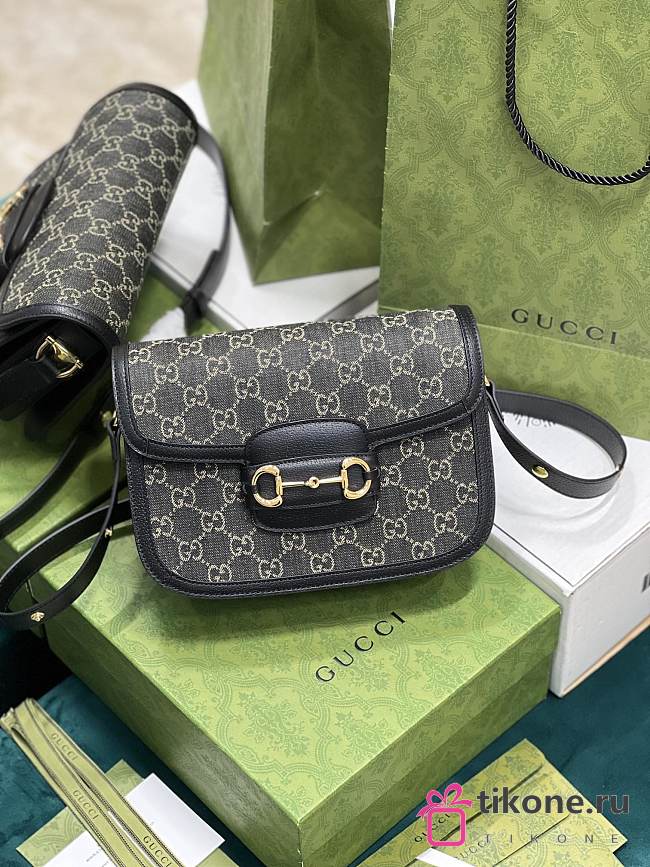 GUCCI Horsebit 1955 CROSSBODY BAG - 1