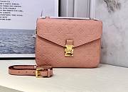 Louis Vuitton Pochette Metis Monogram Empreinte Leather Pink - M41487 - 25cm x 19cm x 9cm - 1