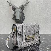 Gucci x Balenciaga Horsebit 1955 In Gray 25cm - 4