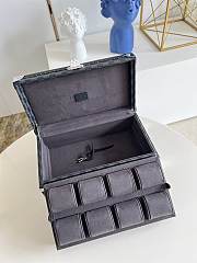 Louis Vuitton 8 Watch Case Box Grey M20016 - 34x13x18cm - 4