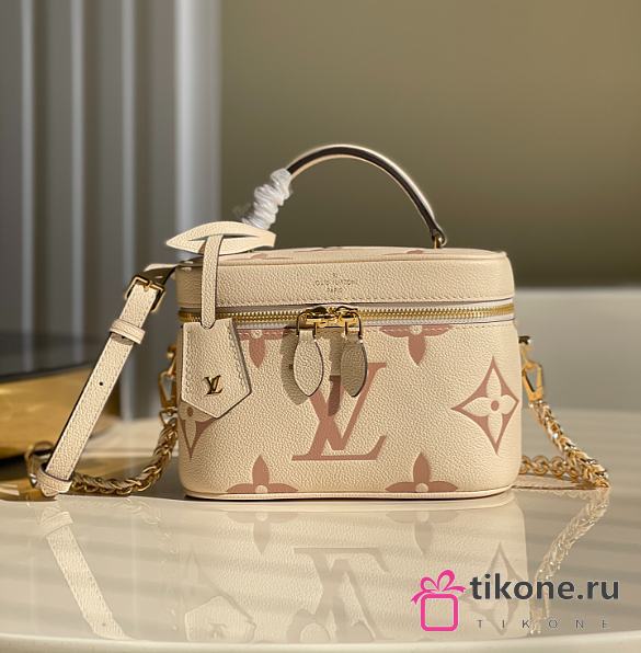 Louis Vuitton Vanity White/ Pink Monogram - 19×13×11cm - 1