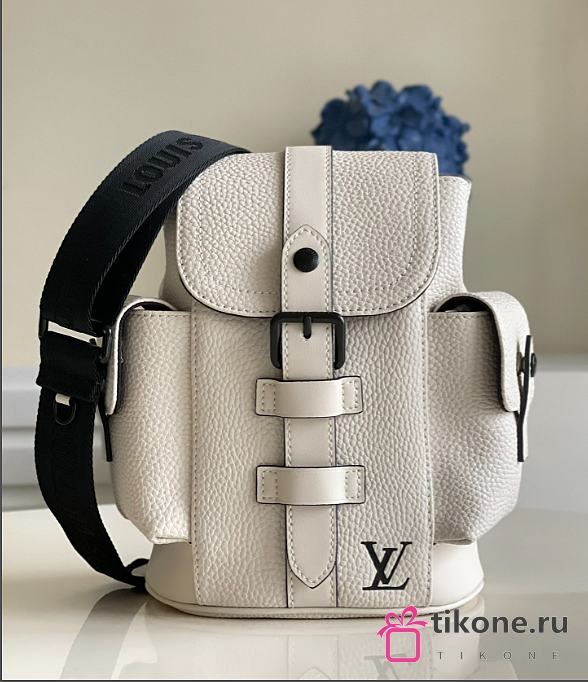 Louis Vuitton Christopher Xs Backpack White M58495 - 14x19.5x5cm - 1