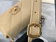 Chanel 19 Waist Bag In Beige - 20×11×5.5cm - 4