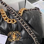 Chanel 19 Large Bag Black Lambskin 26cm - 3