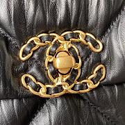 Chanel 19 Large Bag Black Lambskin 26cm - 2