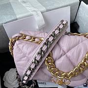 Chanel 19 Large Bag Light Pink Lambskin 26cm - 5