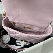 Chanel 19 Large Bag Light Pink Lambskin 26cm - 3