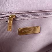 Chanel 19 Large Bag Light Pink Lambskin 26cm - 2