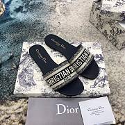 DIOR BLACK Slipper - 1