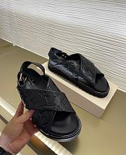 Louis Vuitton Paseo Flat Comfort Sandal (1A9RDO)