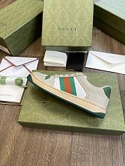 GUCCI SCREENER LEATHER SNEAKER 570442  - 4