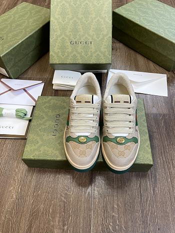 GUCCI SCREENER LEATHER SNEAKER 570443 02