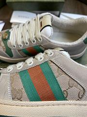 GUCCI SCREENER LEATHER SNEAKER 570443 02 - 4