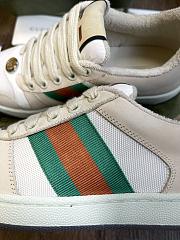 GUCCI SCREENER LEATHER SNEAKER 577684 - 4