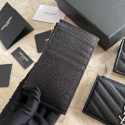 YSL ZIPPERED CARD CASE - 5