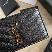 YSL ZIPPERED CARD CASE - 6