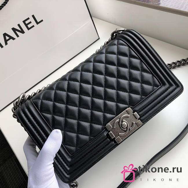 Chanel Boy Bag Lambskin 25cm - 1