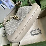 Gucci Jackie 1961 Small Beige White - 28x19x4.5cm - 3