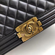 Chanel Leboy Black Goatskin 25cm - 2