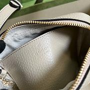 Gucci Ophidia Oatmeal Leather Trim - 17.5x12x5.5cm - 5