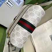 Gucci Ophidia Oatmeal Leather Trim - 17.5x12x5.5cm - 6