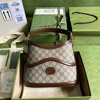 Gucci Large Bag With Interlocking G - 24.5x20x9cm